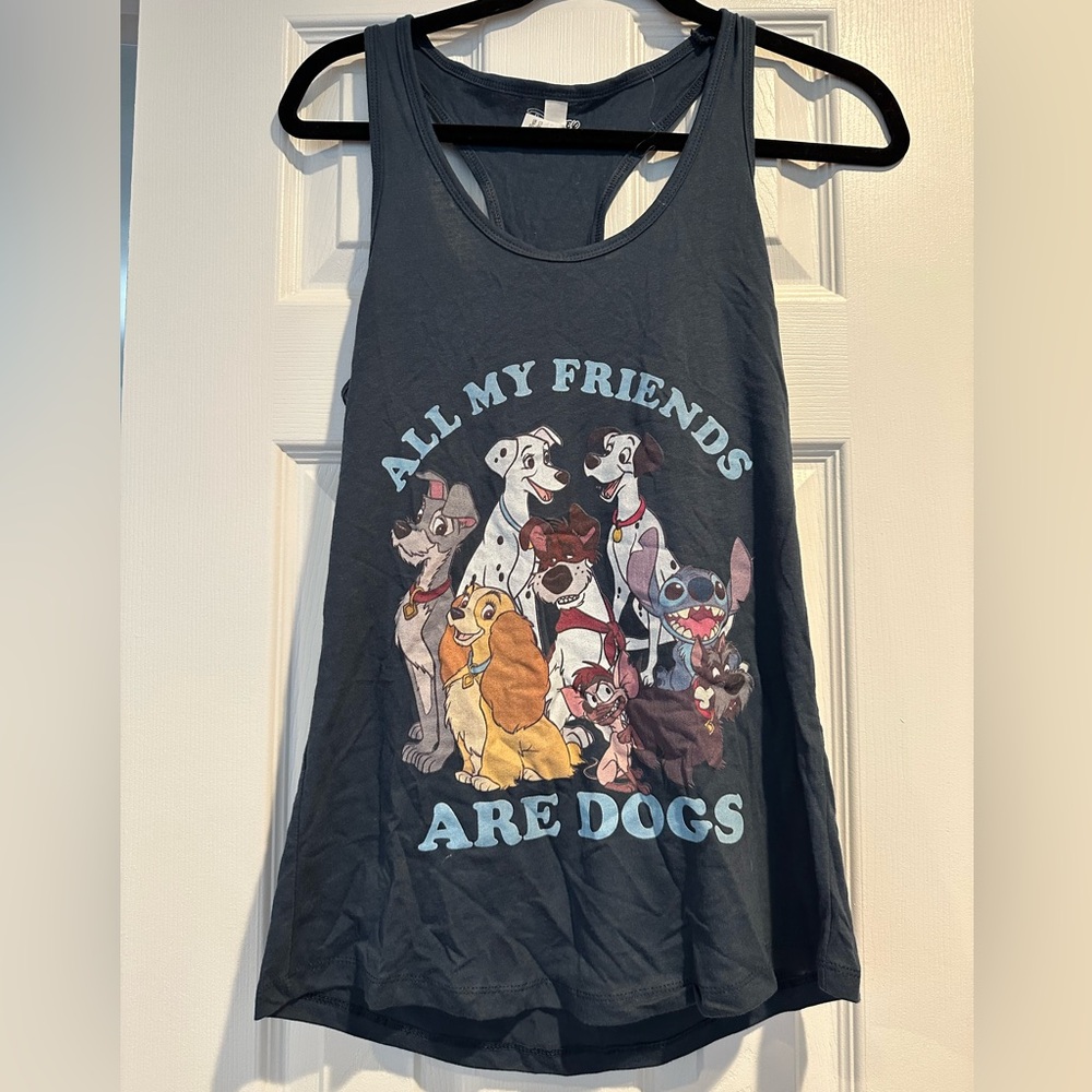 All my friends are dog sleeveless shirt